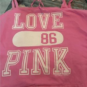 Pink by Victoria tote bag